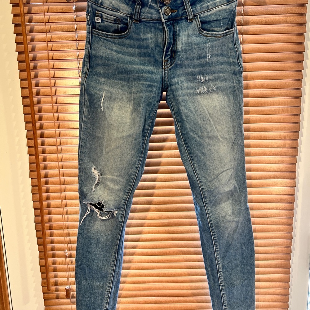 KanCan Skinny Blue Jeans